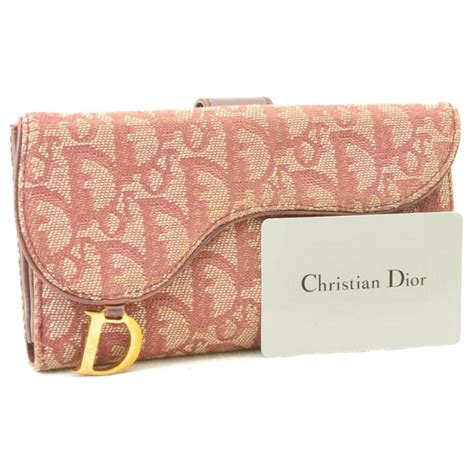 portefeuille femme dior